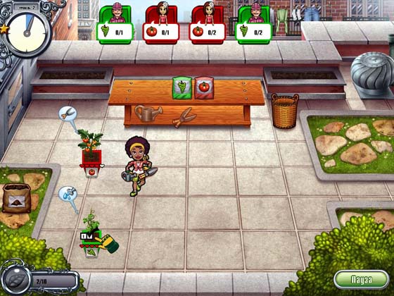 Садовый переполох